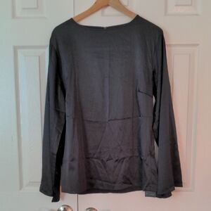 Elegant Black Long Sleeve Top